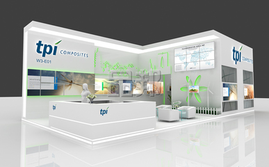 品邦在迪皮埃展會上的專業(yè)設計與搭建廣告